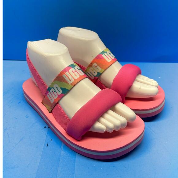 UGG Sandals Zuma Sling Slingback Pink Casual Comfort Open Toe Size 7 - Picture 10 of 10